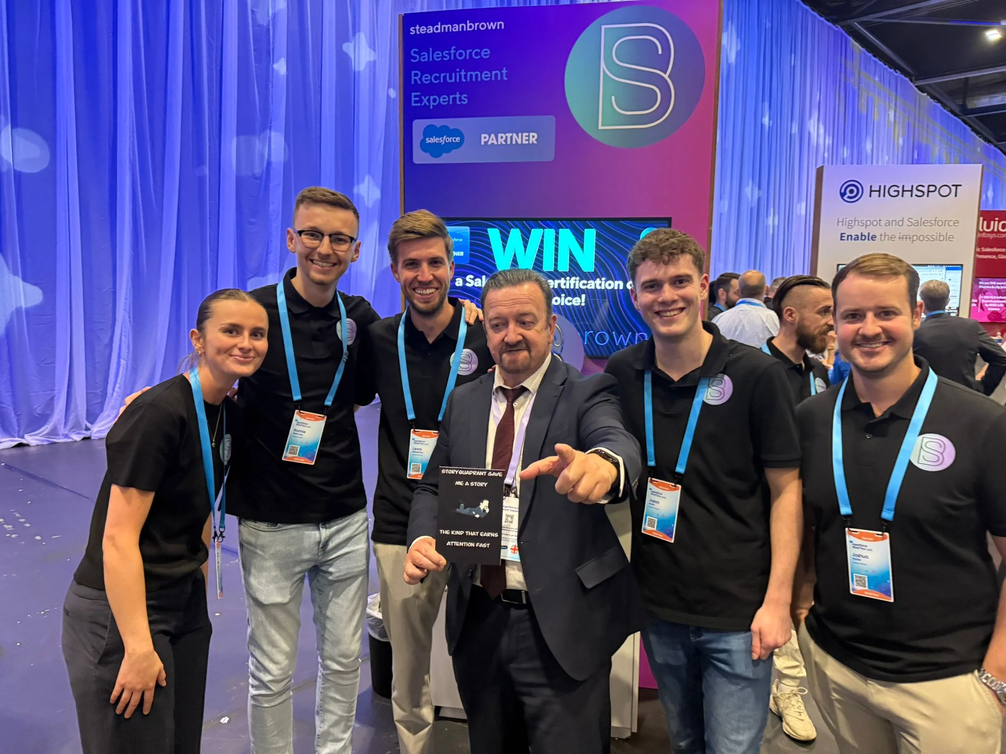 Steadman Brown are Sponsoring the Agentforce World Tour, Again!