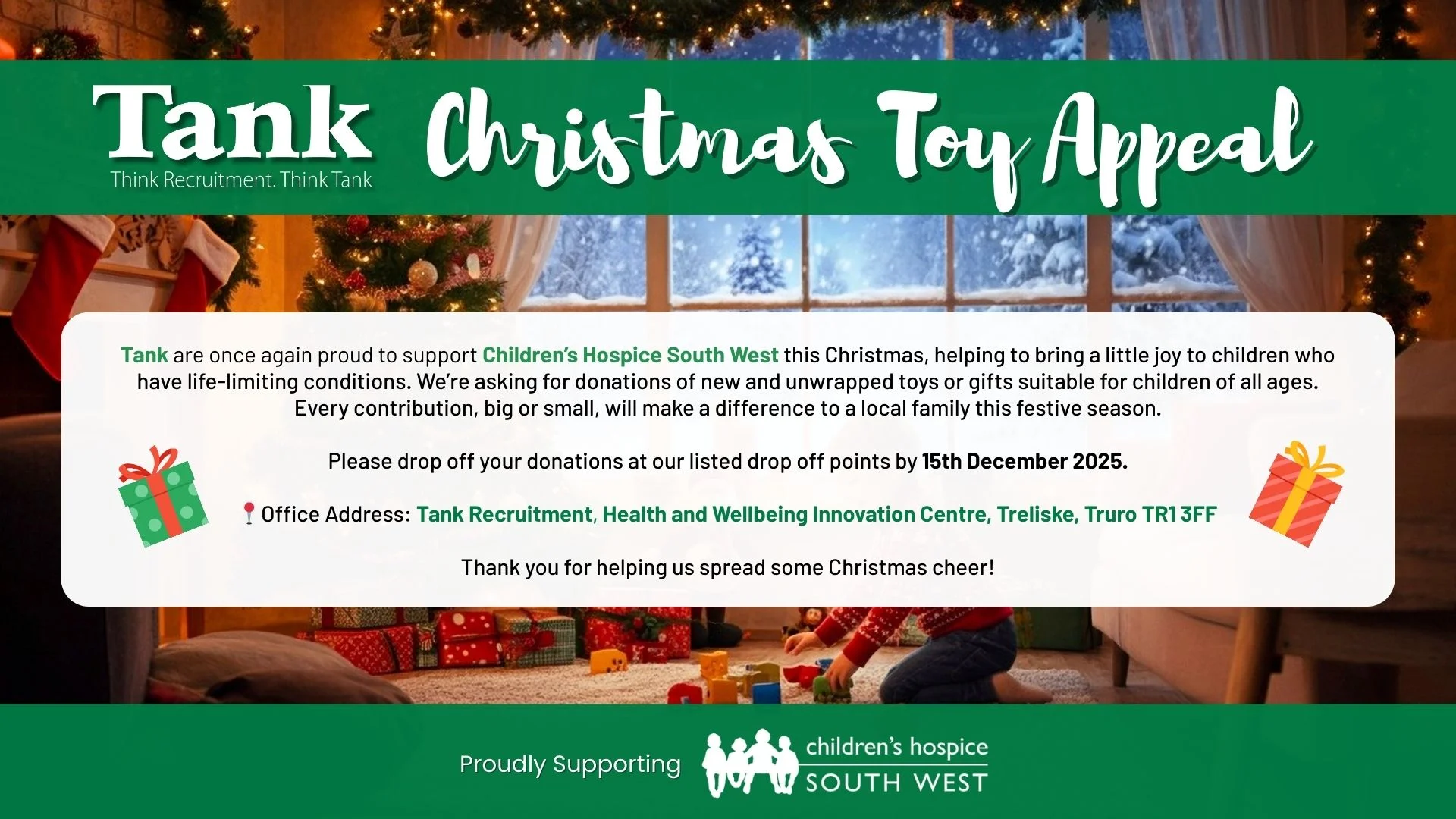 Helping bring a little magic to Little Harbour this Christmas🎄🎁 