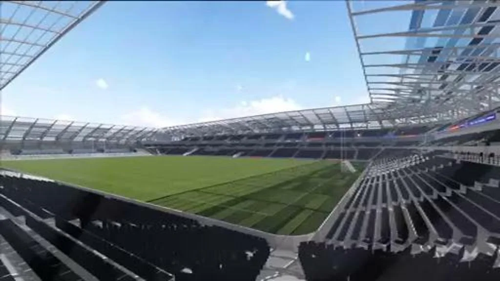 Artist's Impression of the Redeveloped Casement Park, Belfast
