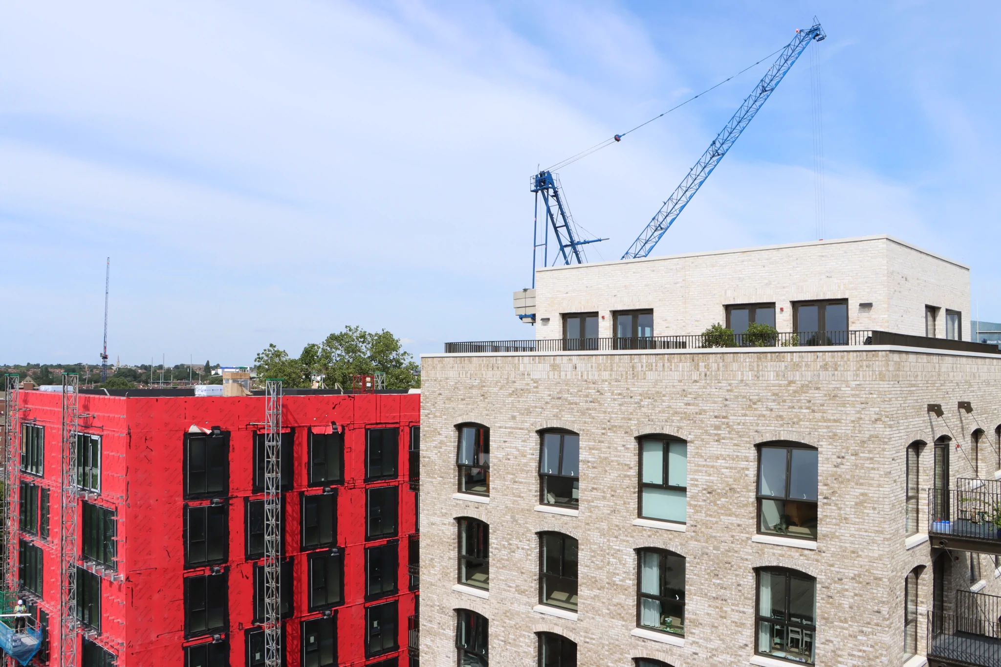 The Brentford Project construction site 