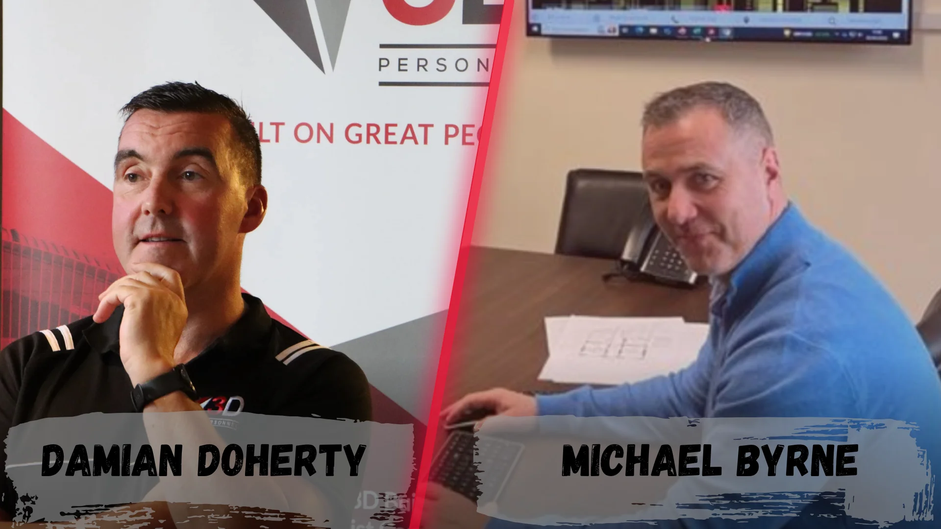 Damian Doherty and Michael Byrne