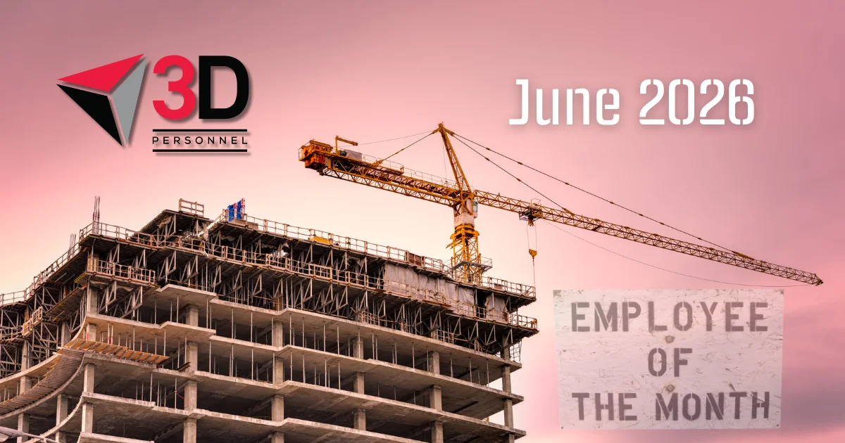 3D Employee of the Month Awards - June 2026
