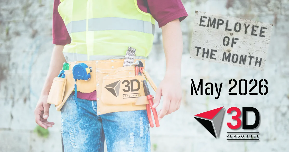 3D Employee of the Month Awards - May 2026