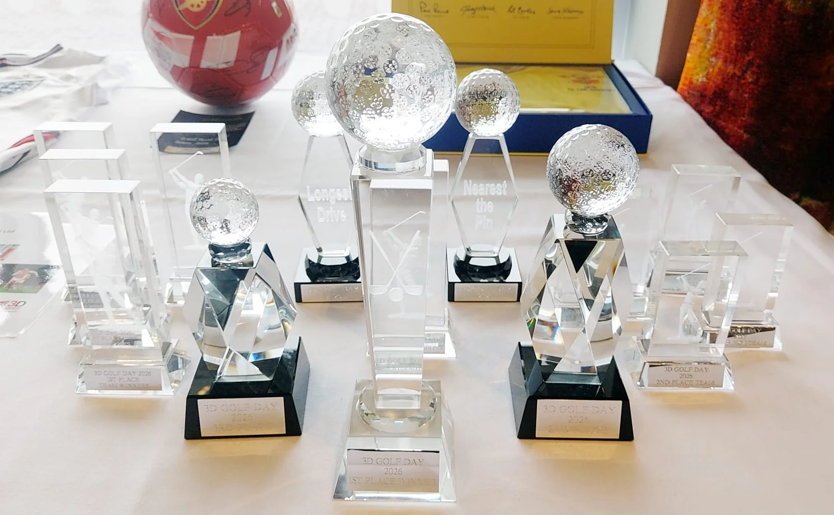 Some of the 2026 trophies