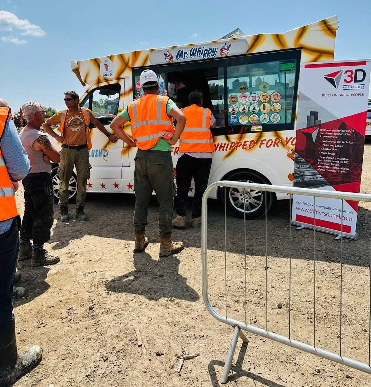 3D and Mr Whippy - a cool combination