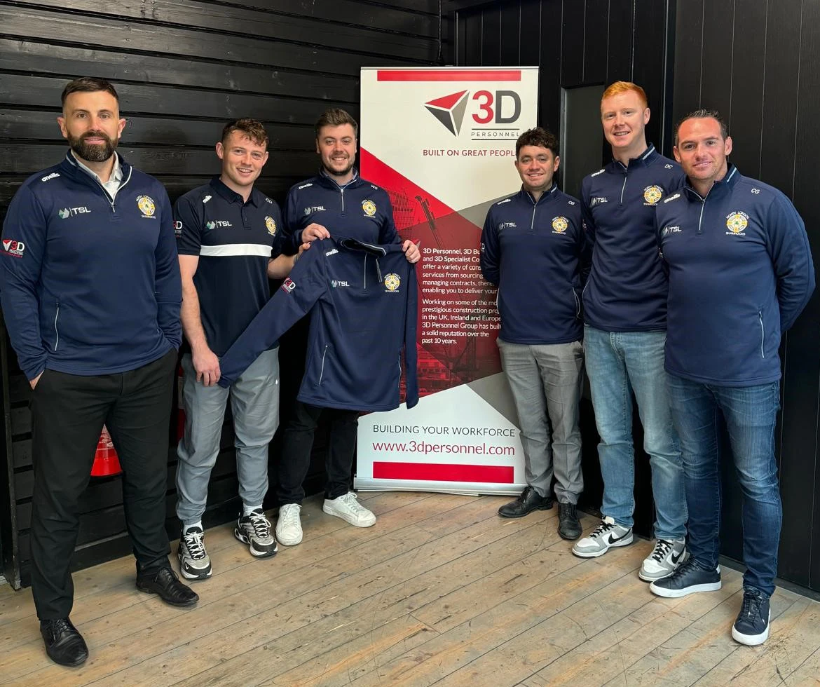 3D Personnel delighted to support North London Shamrocks GAA Club