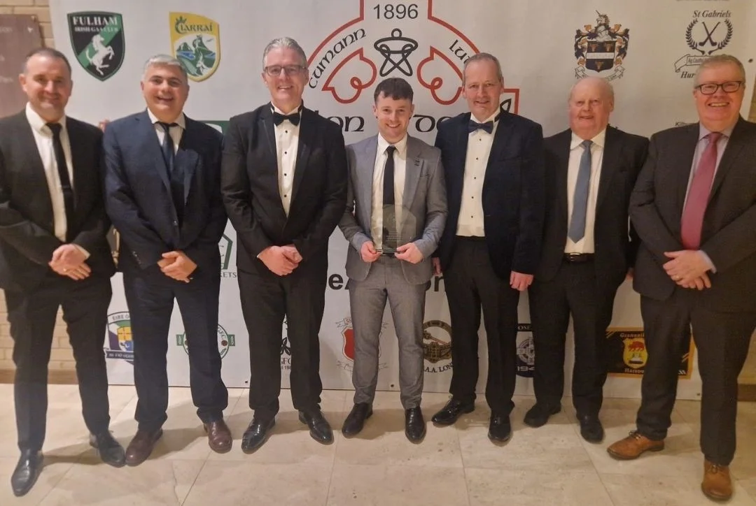 Nathan receives his 2024 London Player of the Year Award