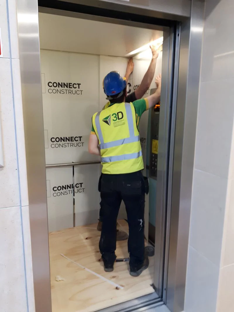 3D Specialist Contracting operatives on site