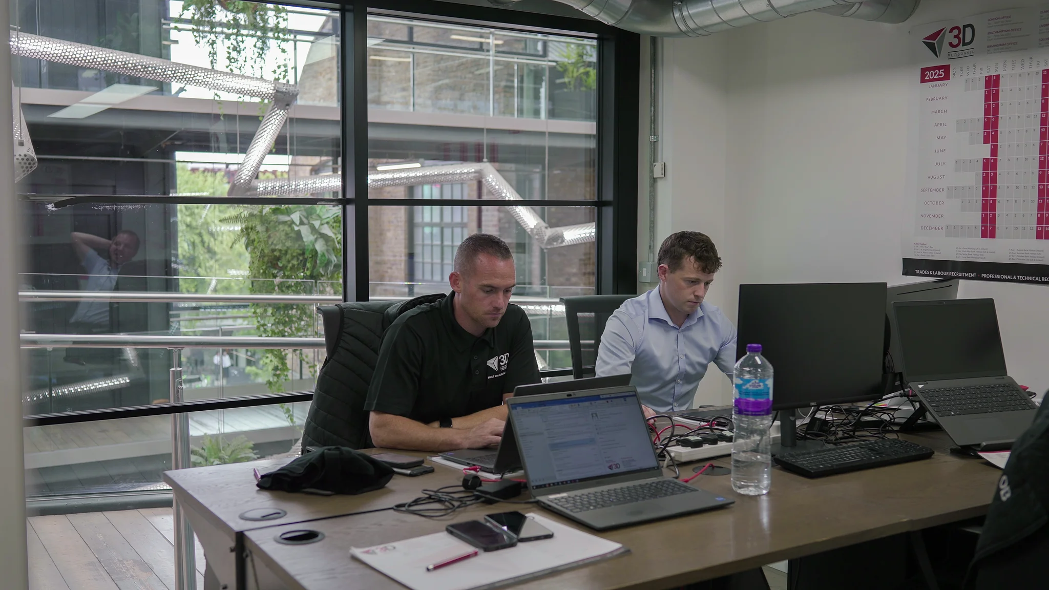 3D Team members in the London office
