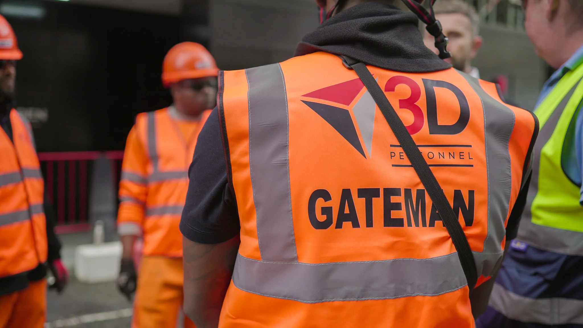 3D Personnel operatives on site