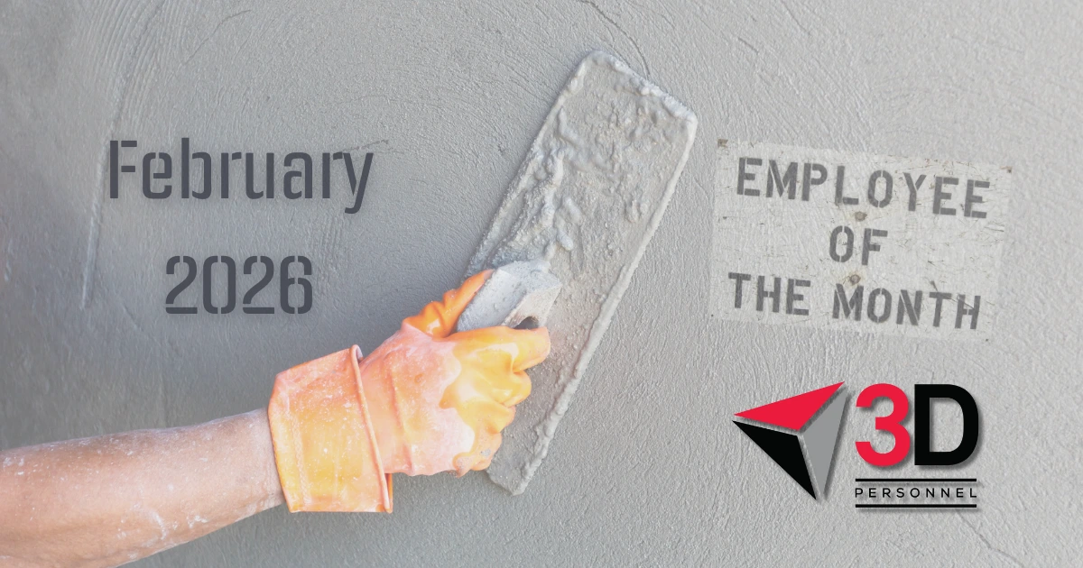 3D Employee of the Month Awards - February 2026
