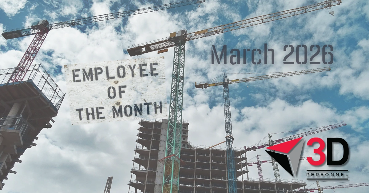3D Employee of the Month Awards - March 2026