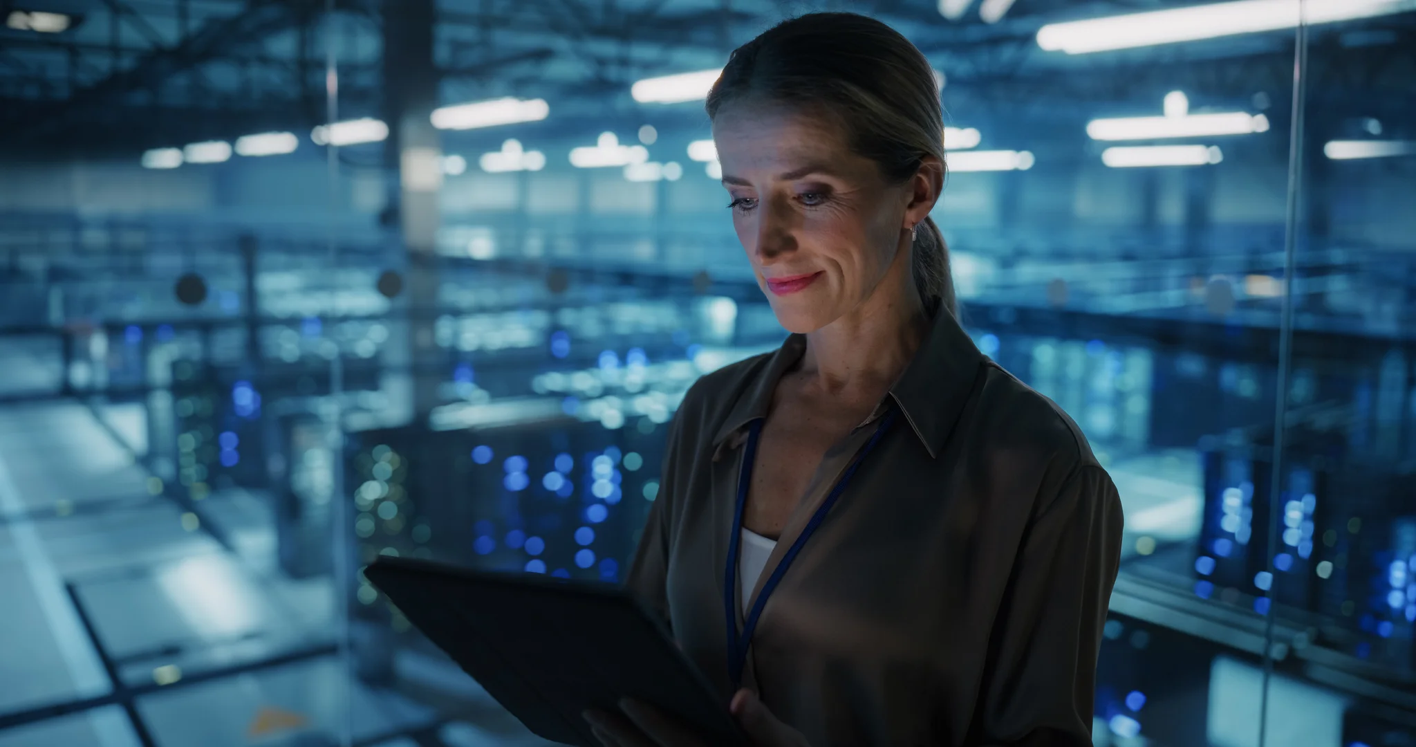 Illustration of a person being professional