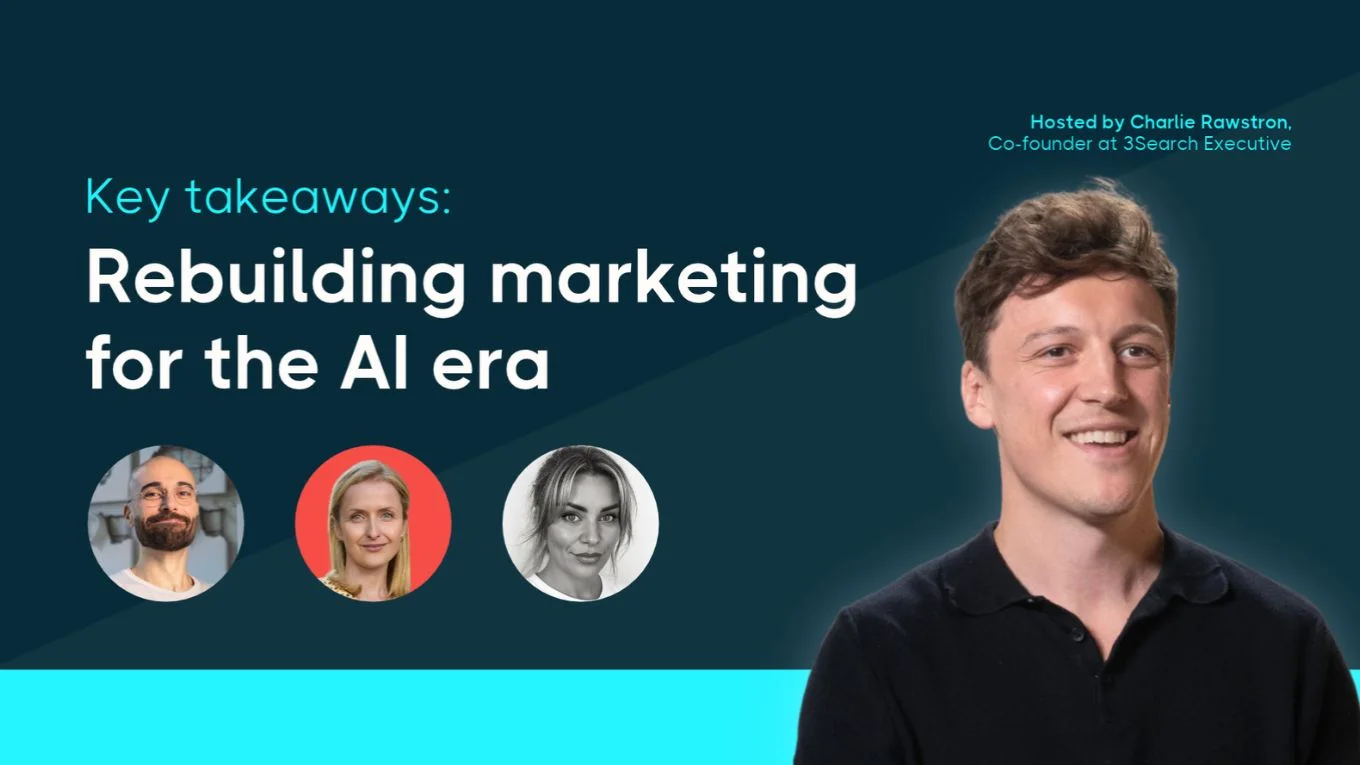 8 practical insights to rebuild your marketing team for the AI era