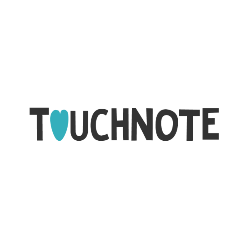 Touchnote logo, client of 3Search Executive