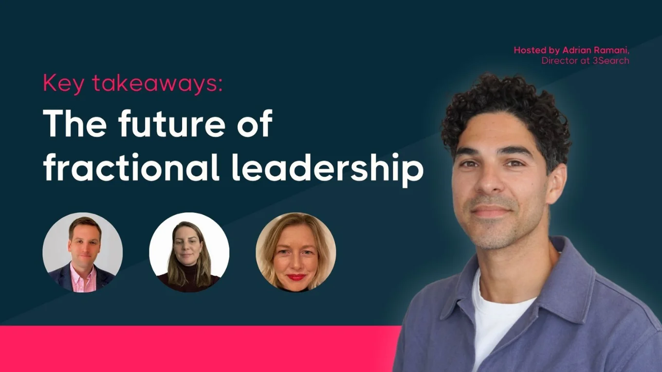 Key takeaways: The future of fractional leadership