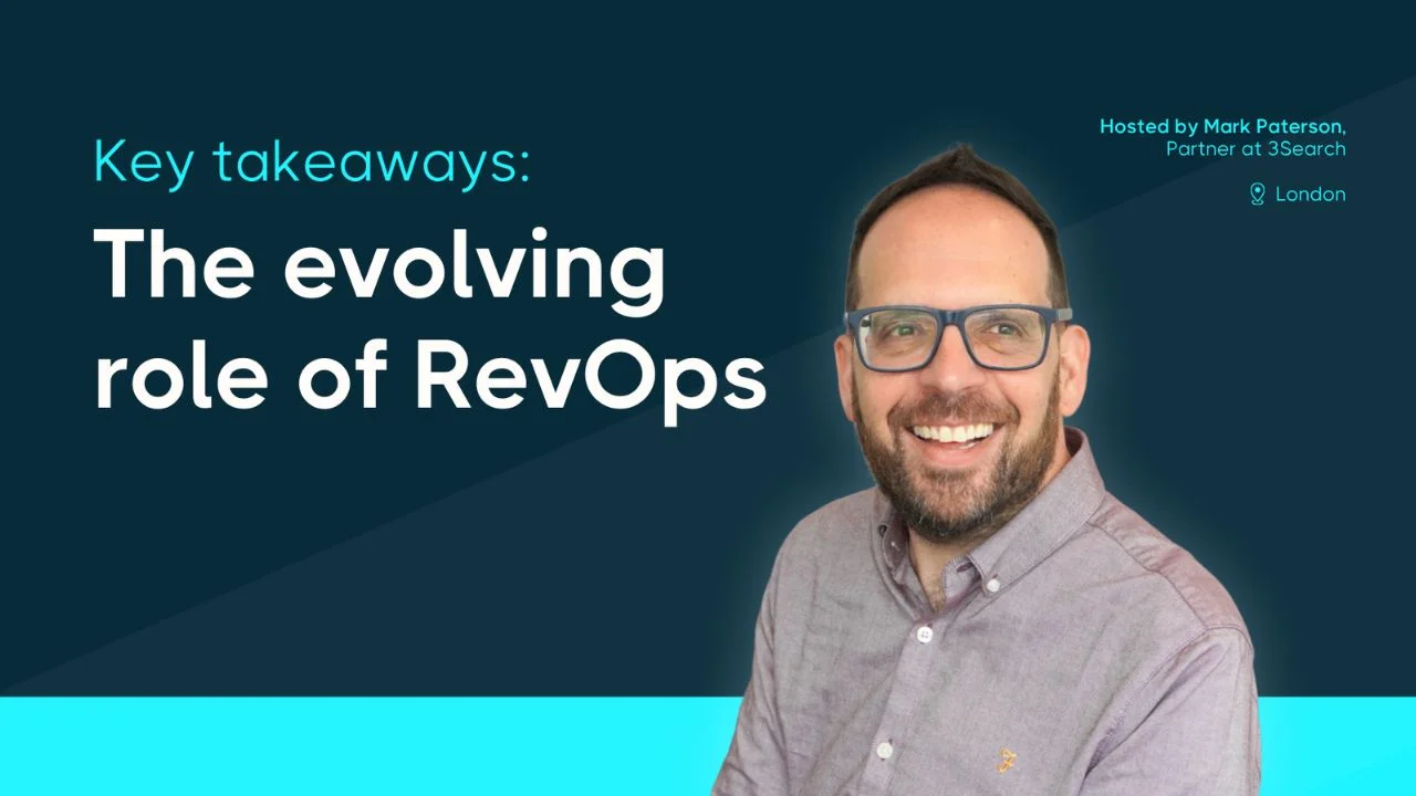 Key takeaways: The evolving role of Revenue Operations