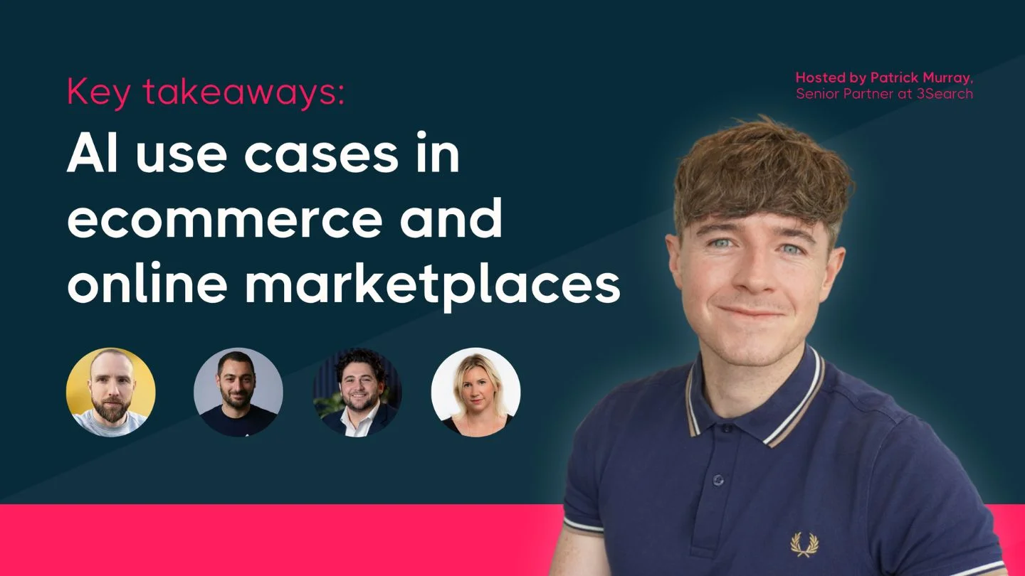 AI use cases in ecommerce and online marketplaces