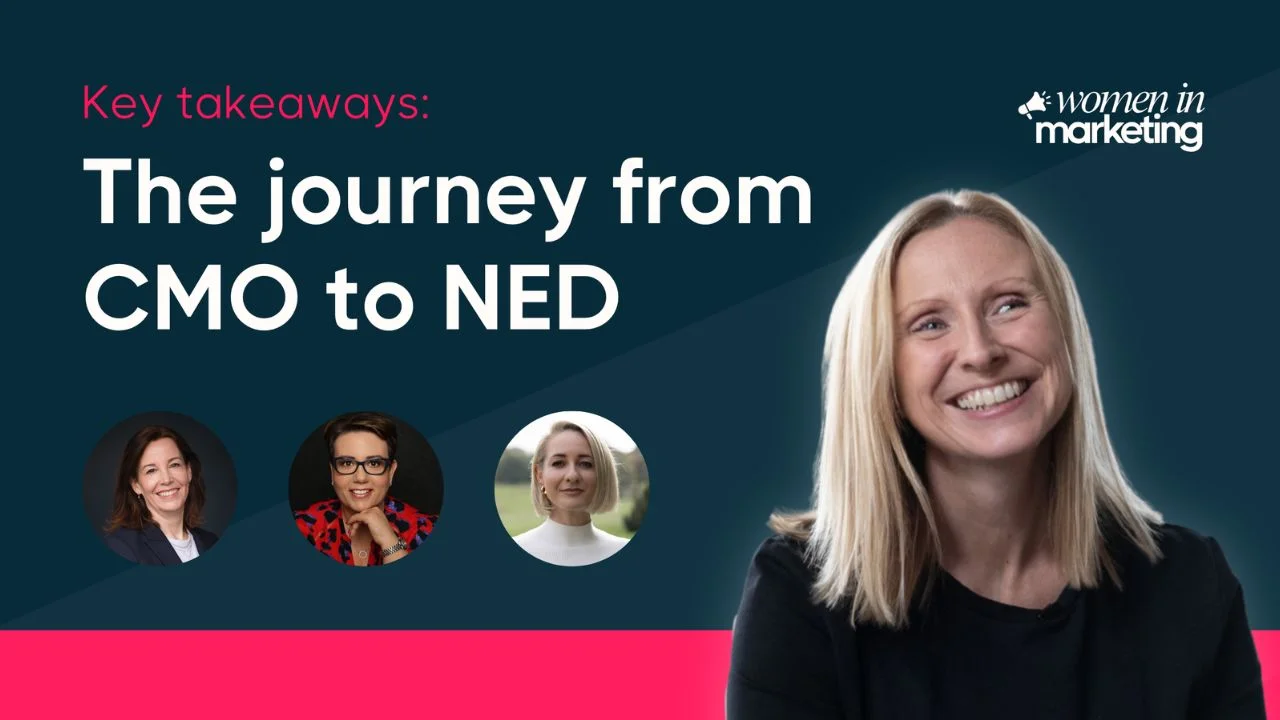 The journey to Non-Executive Director as a woman in marketing