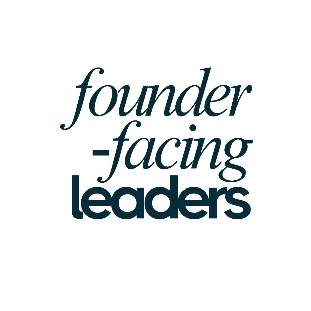 Founder-Facing Leaders by 3Search logo