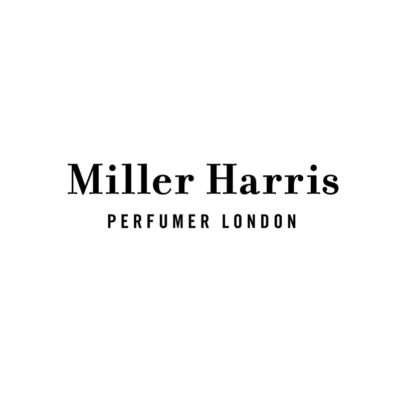 Miller Harris logo, client of 3Search