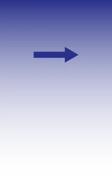 Timeline arrow blue