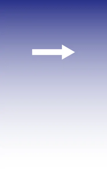 Timeline arrow white