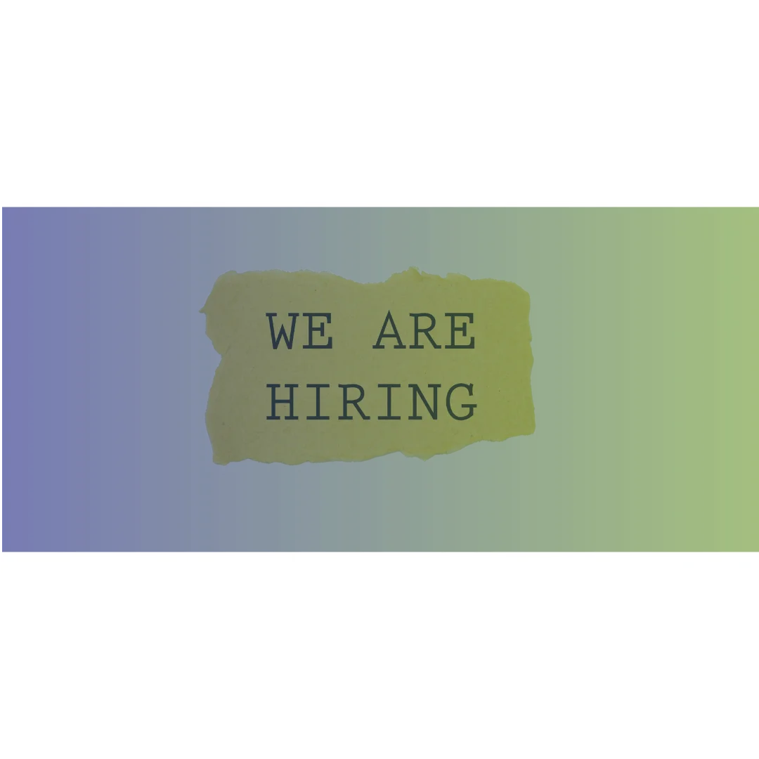 We are hiring