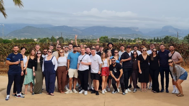 One Big Thank You: We Took The Company On Holiday To Palma
