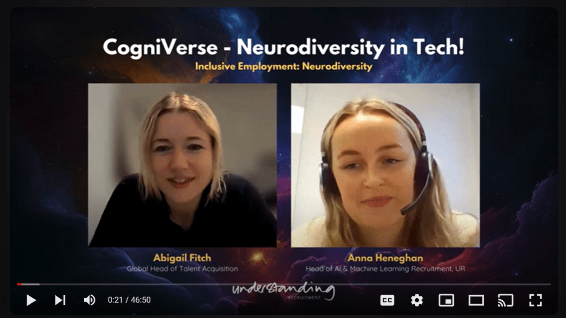 CogniVerse Episode 3: Supporting Neurodiversity as an employer with Abigail Fitch