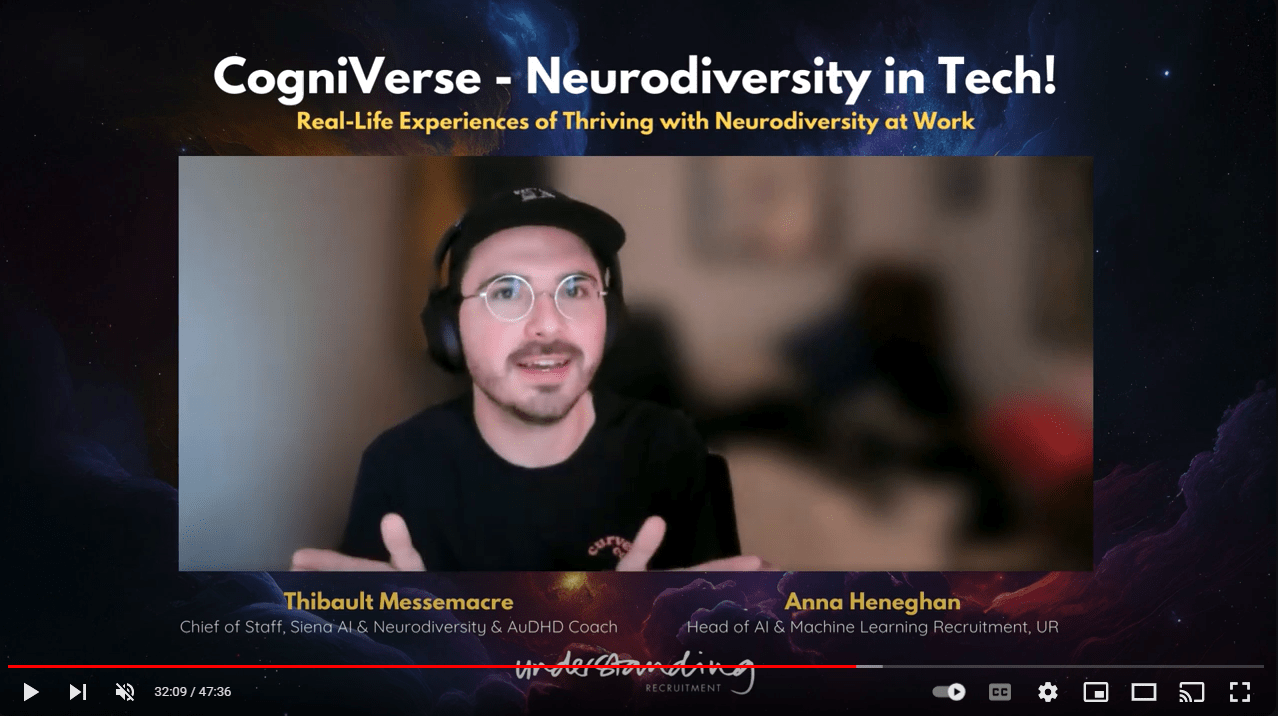 CogniVerse Episode 5: Real-Life Experiences of Thriving with Neurodiversity with Thibault Messemacre