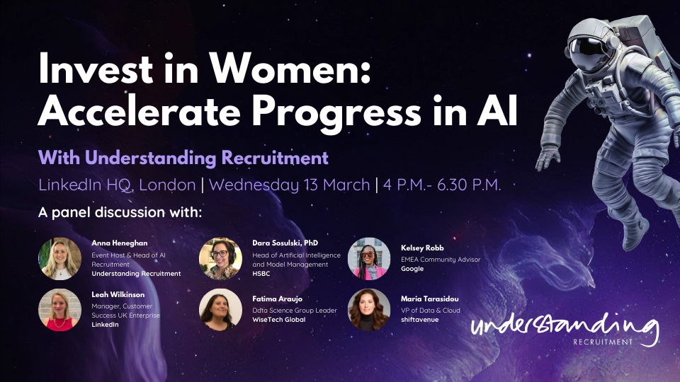 Invest in Women: Accelerate Progress in AI