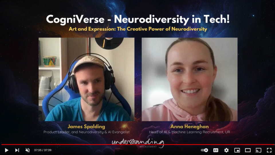 CogniVerse Episode 7: The Creative Power of Neurodiversity with James Spalding