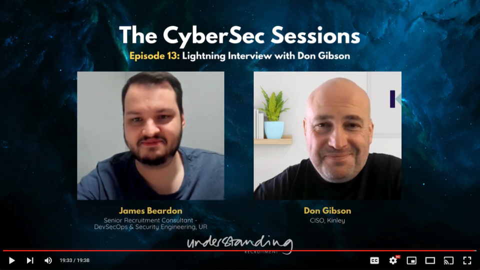 The CyberSec Sessions Ep 13: How to Avoid Burnout in Yourself and Your teams with Don Gibson