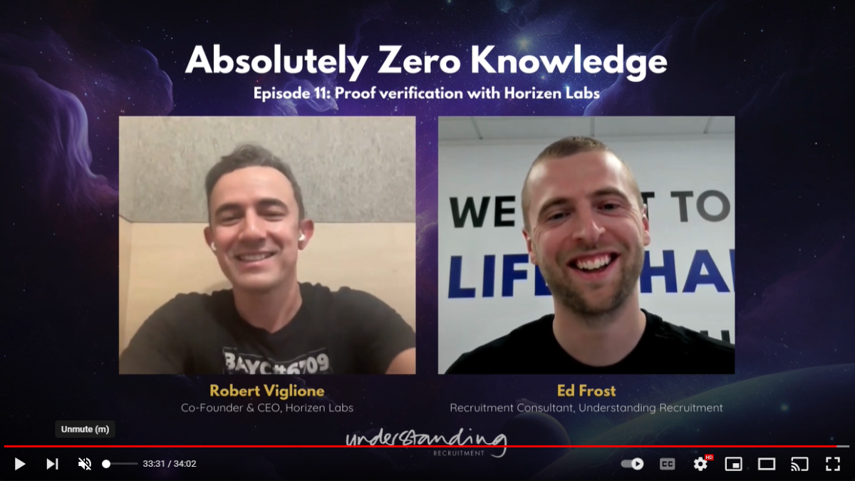 Absolutely Zero Knowledge Episode 11: Robert Viglione