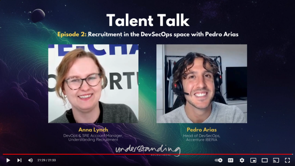 Talent Talk Episode 2: Recruitment in the DevSecOps Space with Pedro Arias