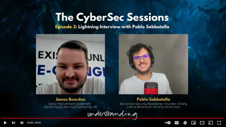 The CyberSec Sessions Episode 3: Lightning Interview with Pablo Sabbatella