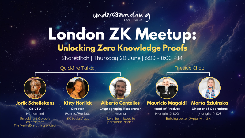 London ZKP Meetup: Unlocking Zero Knowledge Proofs