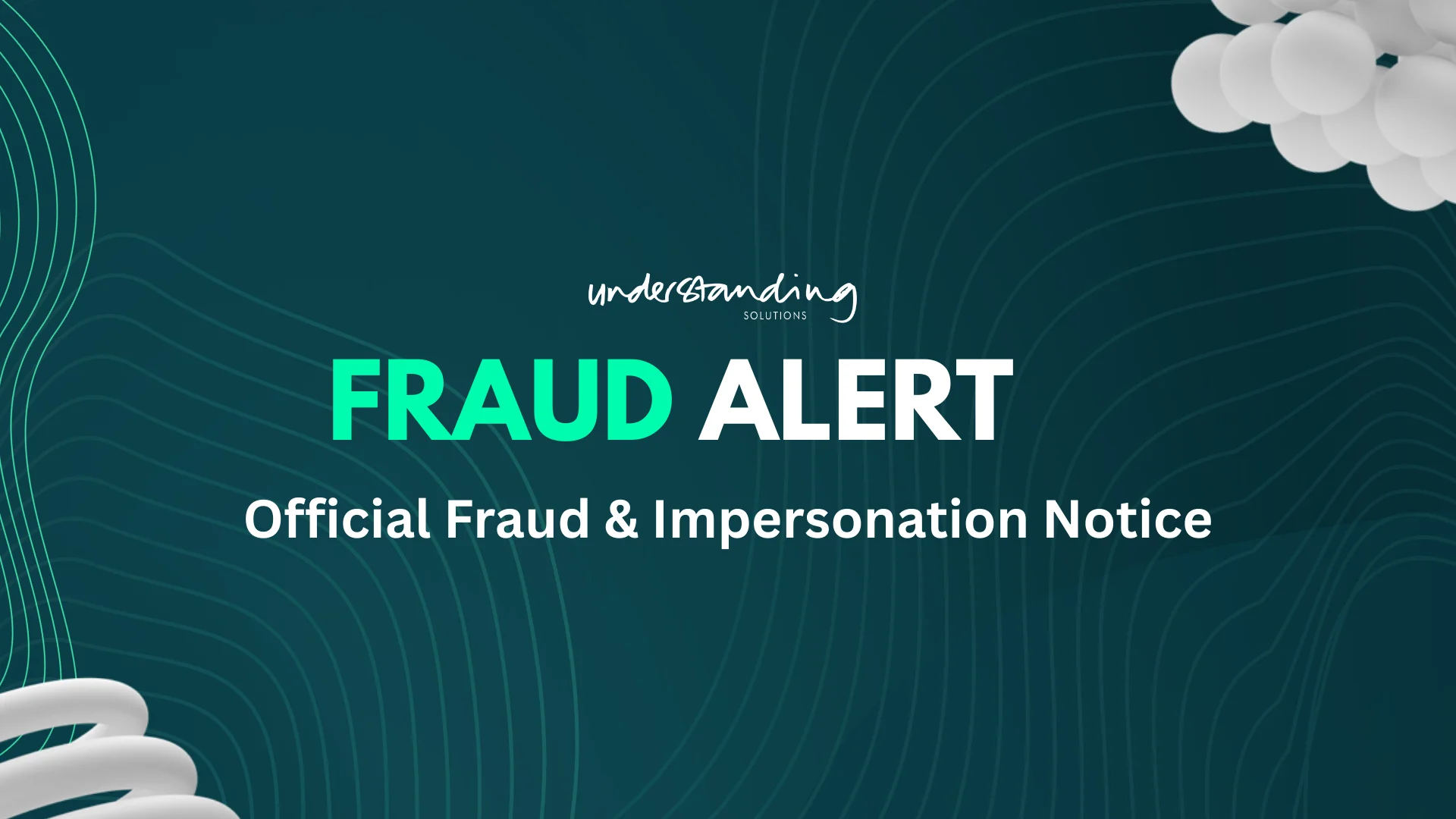 Official Fraud & Impersonation Notice