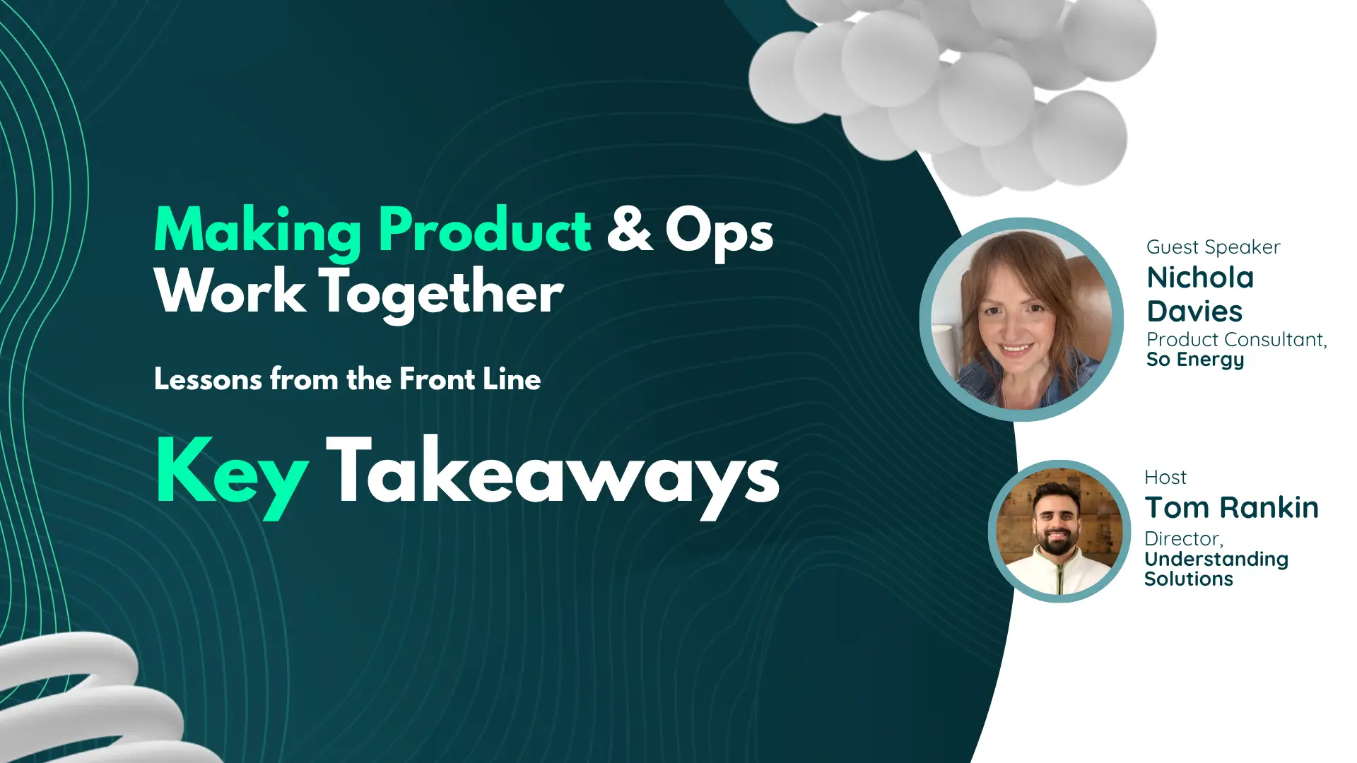 Insights From Our Latest Webinar: Making Product & Ops Work Together