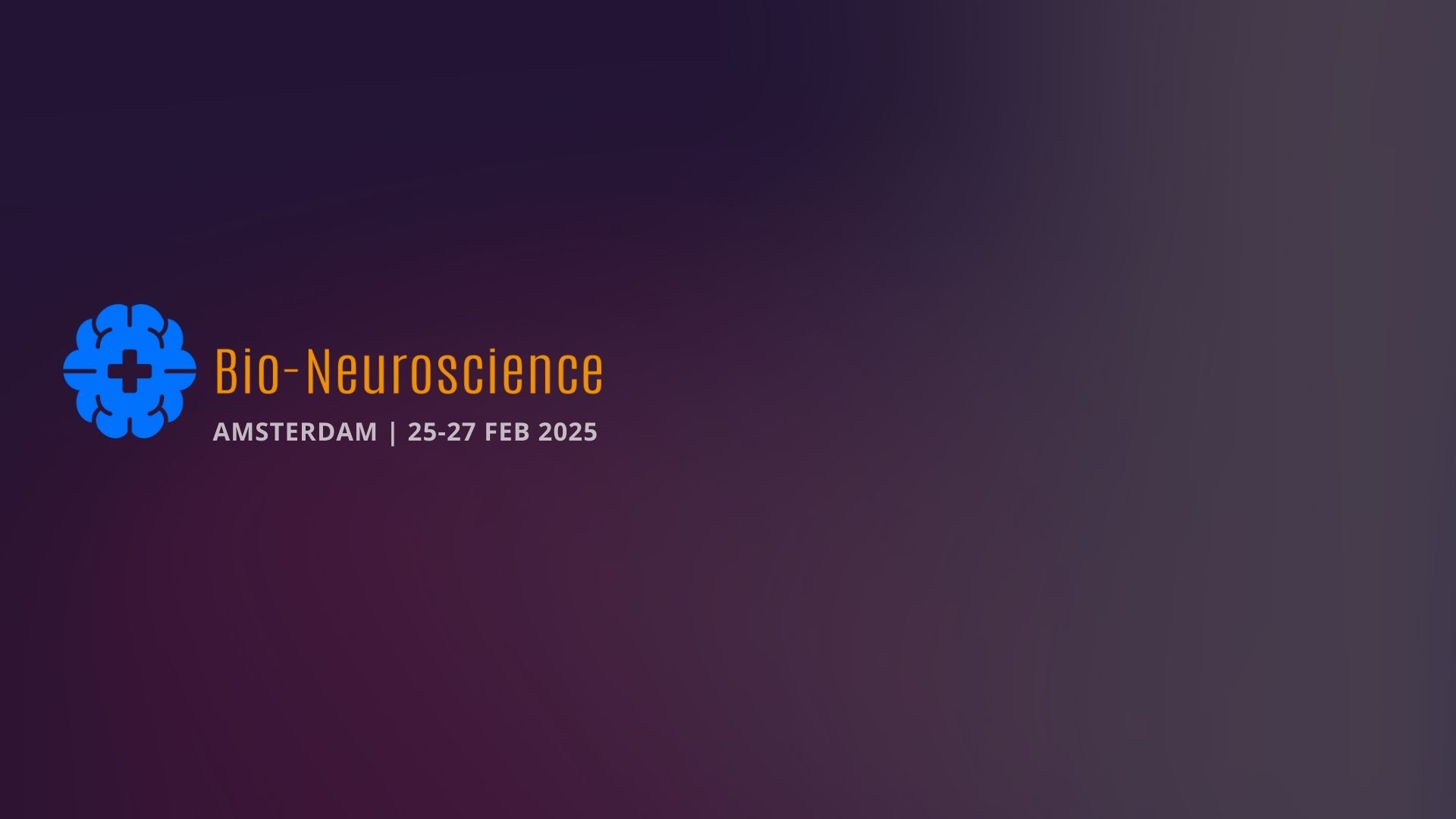 Join Us at Bio-Neuroscience Summit in Amsterdam