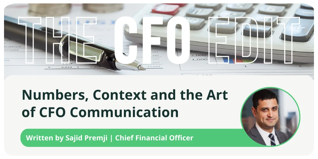 The CFO Edit | Numbers, Context and The Art of CFO Communication