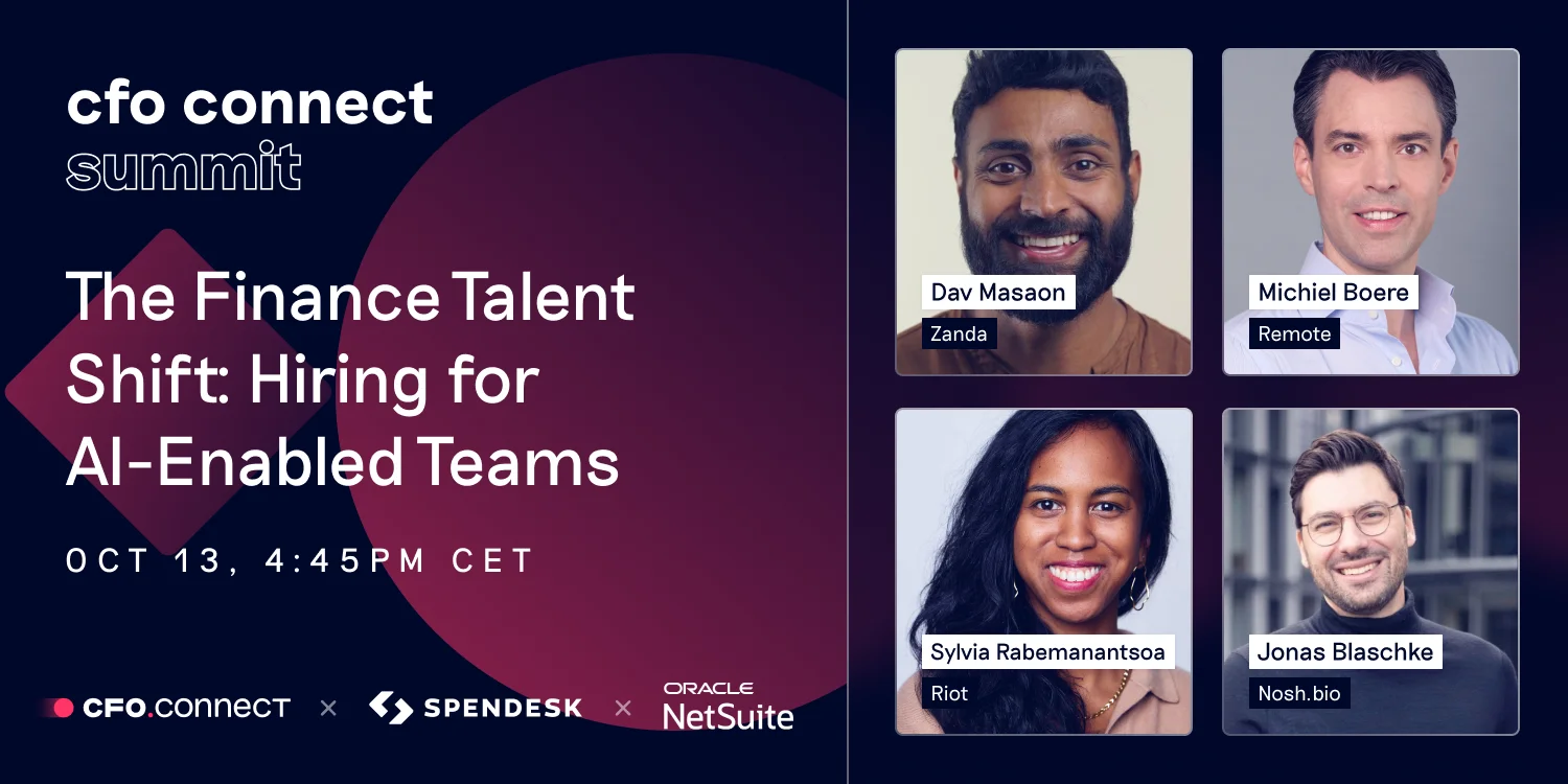 CFO Connect Summit | The Finance Talent Shift: Hiring for AI-Enabled Teams