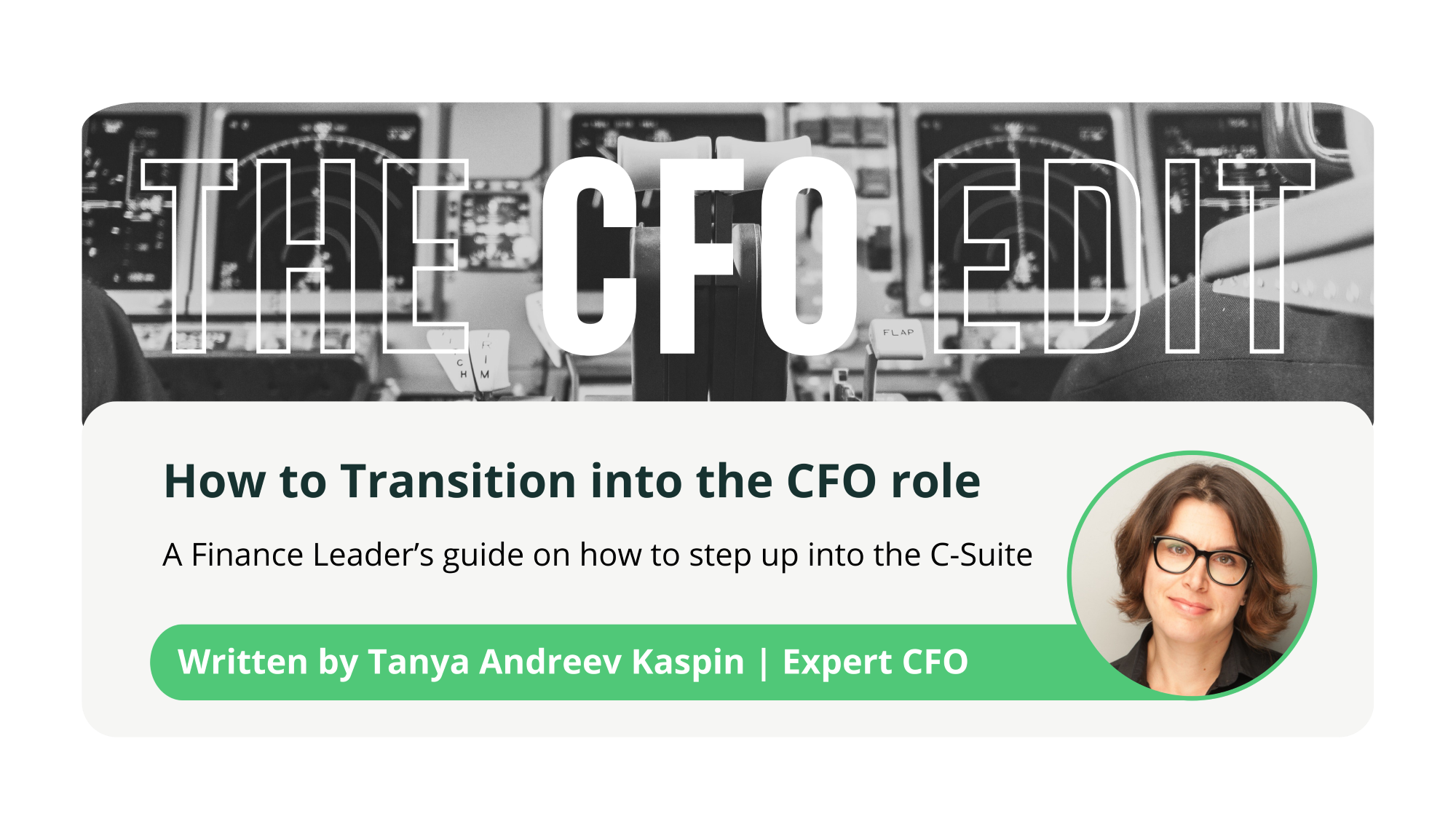 The CFO Edit | How to Transition from VP Finance to CFO