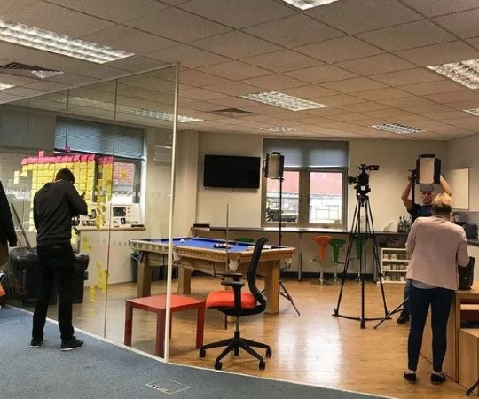 background image for Wilmslow Office Opens section